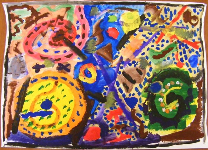 Expressionist Painting: 2nd- 5th Grade